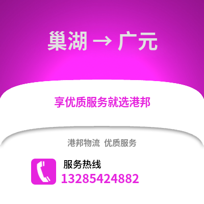 合肥巢湖到廣元物流專線_合肥巢湖到廣元貨運專線公司