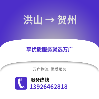 武漢洪山到賀州物流專線_武漢洪山到賀州貨運專線公司