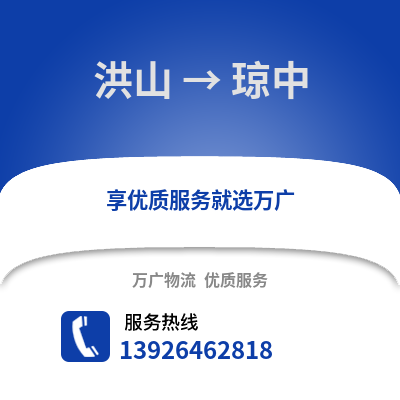 武漢洪山到瓊中物流專線_武漢洪山到瓊中貨運專線公司