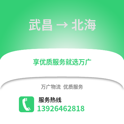 武漢武昌到北海物流專線_武漢武昌到北海貨運專線公司