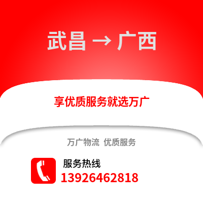 武漢武昌到廣西物流專線_武漢武昌到廣西貨運專線公司
