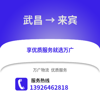武漢武昌到來賓物流專線_武漢武昌到來賓貨運專線公司