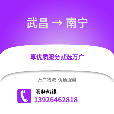 武漢武昌到南寧物流專線_武漢武昌到南寧貨運專線公司