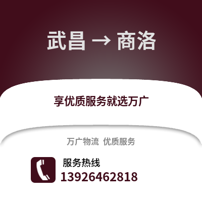 武漢武昌到商洛物流專線_武漢武昌到商洛貨運專線公司